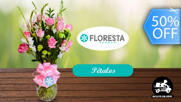 [Imagen:¡Paga Q287 en lugar de Q575 por Elegante Arreglo Pétalos con Rosas y Gladiolas! ¡Incluye Entrega a Domicilio!]