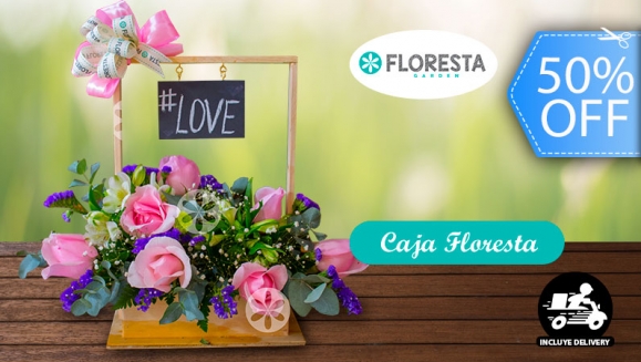 [Imagen:¡Paga Q187 en lugar de Q375 por Hermoso Arreglo de Flores Caja Floresta de Rosas y Astromelias! ¡Incluye Entrega a Domicilio!]