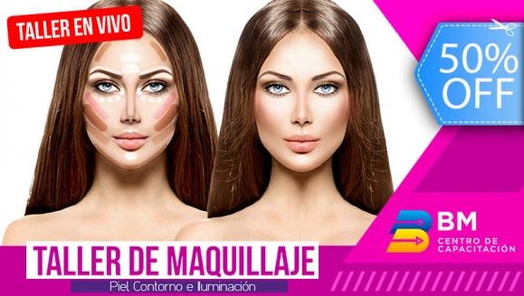 [Imagen:¡Maquíllate como una profesional! ¡Paga Q199 en lugar de Q400 por Seminario-Taller En Vivo: Maquillaje, Contorno e Iluminación!]