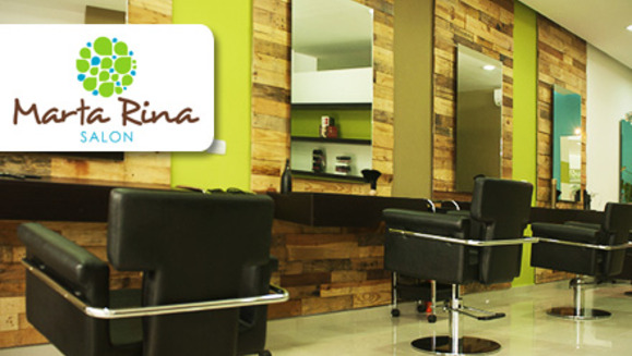 [Imagen:¡Paga $12 en lugar de $35 por pintado permanente de uñas, marca Shellac,  en manos y pies + manicure y pedicure express en las lujosas instalaciones de Marta Rina Salón Escalón!]
