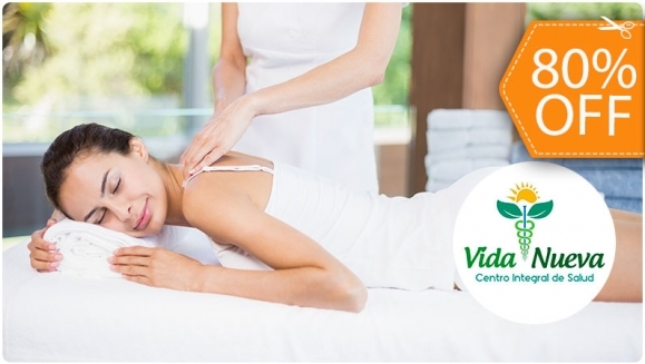 [Imagen:¡Paga $20 en Lugar $100 por 2 Masajes Relajantes + 2 Exfoliaciones Faciales + 2 Ajustes Quiroprácticos + 2 Reflexologías + Consulta de Iridología!]