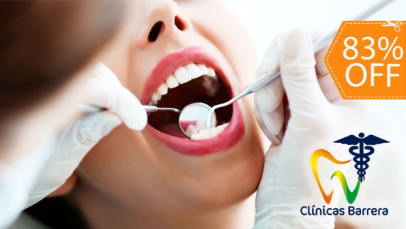 [Imagen:¡Paga $21 en Lugar de $125 por 2 Rellenos de Resina o 3 Sellantes + Limpieza Dental con Ultrasonido + Aplicación de Flúor + Pulido Dental + Consulta y Diagnóstico Bucodental con Cámara Intraoral + Evaluación de Cordales!]