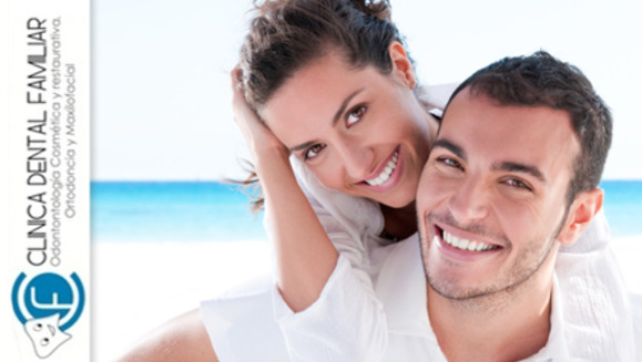 [Imagen:¡Paga $35 en lugar de $105 por blanqueamiento dental por medio de cubetas Ultradent (2 unidades) + limpieza con ultrasonido + evaluación con cámara intraoral en Clínica Dental Familiar!]