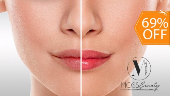 [Imagen:¡Paga $80 en Lugar de $255 por Maquillaje Permanente de Labios + Depilación de Cejas con Hilo!]
