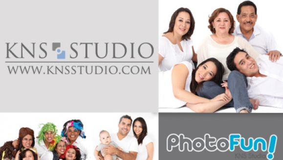 [Imagen:¡Paga $20 en lugar de $60 por una sesión fotográfica y photofun de 40 minutos + 1 CD con las mejores fotografías en KNS Studio!]