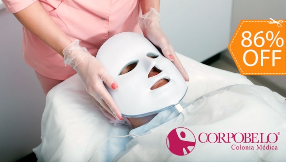 [Imagen:¡Paga $22 en Vez de $160 por 2 Sesiones Faciales con: 1 Microdermoabrasión con Punta de Diamante + Máscara LED + Facial de Limpieza Profunda con Vaporización, Tonificación, Extracción de Puntos, Alta Frecuencia y Más !]