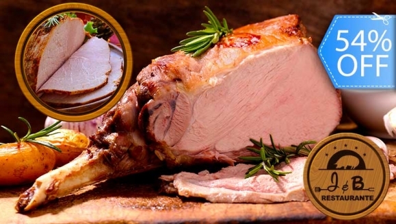 [Imagen:¡Paga Q599 en Lugar de Q1,300 por Banquete de Año Nuevo de Pierna de Cerdo Horneado de 12 Libras + 4 Libras de Puré de Papas + Ensalada Mixta + 12 Panes Campesinos + Salsa Gravy, Aderezo y Picante!]