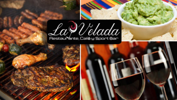 [Imagen:¡Paga Q99 en lugar de Q200 por una parrillada completa para 2 personas con bebidas a tu elección incluidas en Restaurante La Velada en La Antigua Guatemala!]