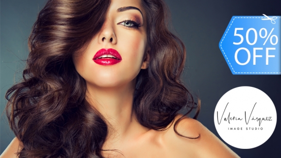 [Imagen:¡Paga Q225 en Lugar de Q450 por Maquillaje Profesional Personalizado + Pestañas Naturales + Ondas o Planchado!]