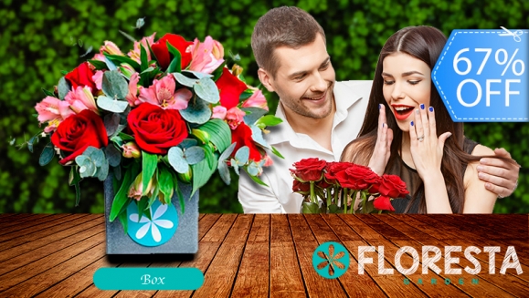 [Imagen:¡Paga Q237 en Lugar de Q395 por Delicado Arreglo Floral a Elección entre: Box, Tierno, Pizarra o Amor con entrega a domicilio!]