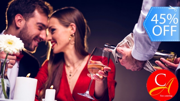 [Imagen:¡Paga Q1,289 en Lugar de Q2,349 por Almuerzo o Cena Romántica con Chef Privado Profesional a Domicilio: Entrada + 2 Platos Fuertes + 2 Postres + 1 Botella de Vino Espumante + Decoración Especial con Velas y Flores!]