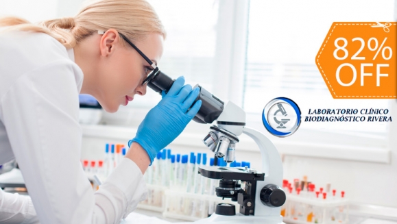 [Imagen:¡Paga $15 en Lugar de $85.25 por Perfil de Exámenes de Laboratorio a Elección entre: Básico, Hepático, Diabético, Masculino o Digestivo!]