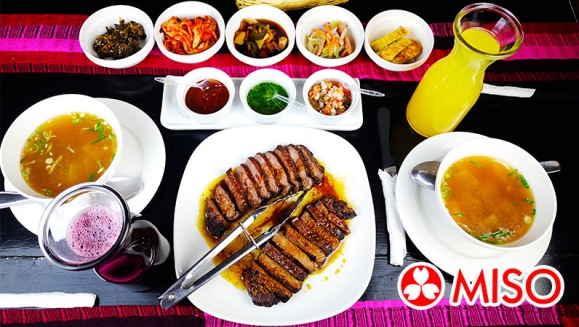 [Imagen:¡Paga Q199 en lugar de Q400 por 1 Libra de Puyazo Premium al Ajillo + 2 Sopas del Chef + Entraditas + 1 Porción de Papas para Compartir + 2 Porciones de Pan + 2 Bebidas Naturales + 2 Lattes Coreanos!]