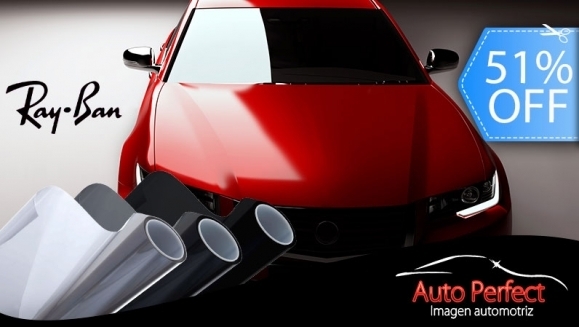 [Imagen:¡Paga Q480 en Lugar de Q975 por Polarizado Automotriz tipo Ray Ban (5 Vidrios y Windshield)!]