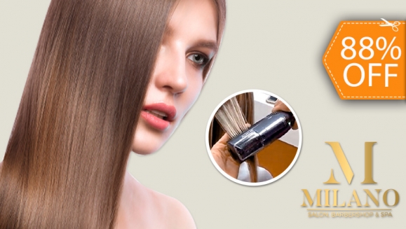 [Imagen:¡Paga $15 en Lugar de $120 por Tratamiento de Keratina Hidrolizada + Corte con Split Ender + Secado + Sellado con Plancha + Lavado Desintoxicante!]