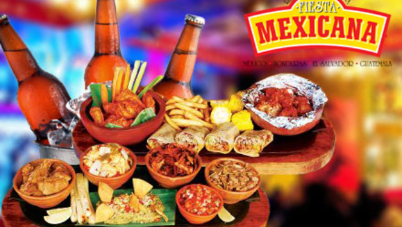 [Imagen:¡Paga $12 y consume $25 en todo el menú de Fiesta Mexicana!]