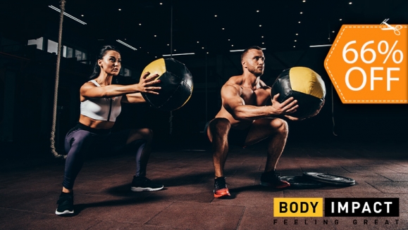 [Imagen:¡Paga $20 en Lugar de $59 por un Mes de Entrenamiento Funcional Semipersonalizado con Entrenamientos Adecuados a Tus Objetivos y a Tu Tiempo!]
