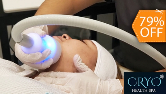 [Imagen:¡Paga $25 en Lugar de $120 por 2 Sesiones de Rejuvenecimiento Facial con La Nueva Tecnología CRYO T-SHOCK: Reduce Arrugas y Líneas de Expresión, Aumenta el Colágeno y La Elastina, Reduce Las Bolsas de Los Ojos, Trata El Acné y Más!]