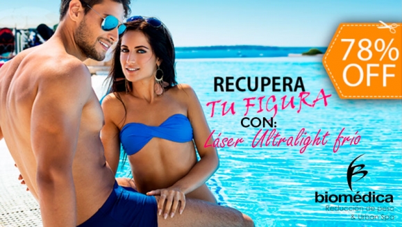 [Imagen:¡Abdomen Plano sin Esfuerzo! ¡Paga $27 en Vez de $125 por 35 Tratamientos para Moldear la Cintura, Tonificar el Abdomen y Levantar los Glúteos con 6 Nanofrecuencias Brasileñas + 1 Lipolaser + 2 Térmicos Abdominales y Más!]