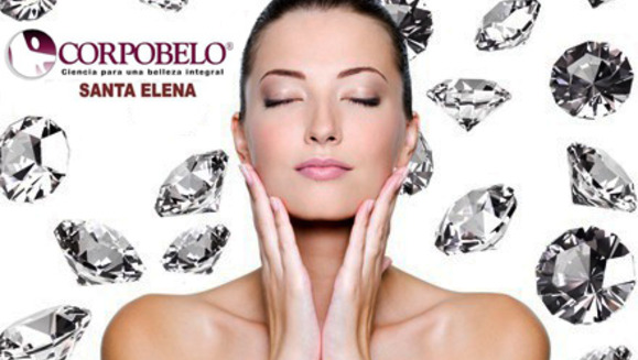 [Imagen:¡Paga $35 en lugar de $162 por 2 sesiones de microdermoabrasión + 1 limpieza facial profunda + pedicure spa en Corpobelo Santa Elena!]