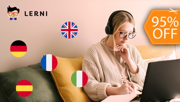 [Imagen:¡Paga $22 en Lugar de $405 por 12 Meses de Curso Online de Idioma a Elección: Inglés, Alemán, Italiano o Francés + Certificación por Cada Nivel del Curso Aprobado + BONO: 12 MESES GRATIS DE OTRO CURSO!]