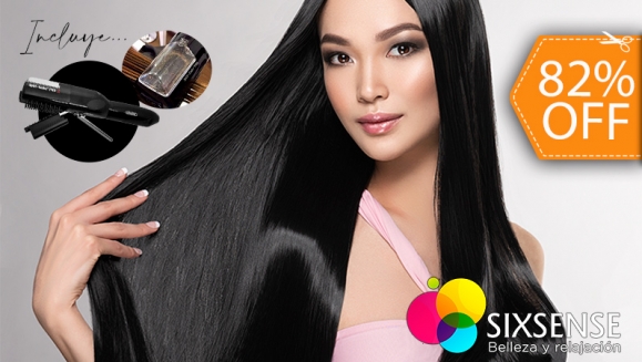 [Imagen:¡Sin Restricción de Largo ni Volumen! ¡Paga $25 en Lugar de $140 por Alisado de Botox, Macadamia o Keratina Forte + Lavado Desintoxicante + Proteínas Bio Complex + Gotas de Colágeno + Corte con Split Ender + Planchado y Secado de Finalización!]