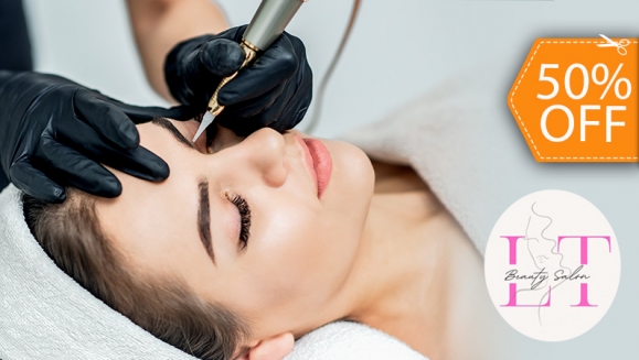 [Imagen:¡Paga $75 en Lugar de $150 por Diseño de Cejas con: Microblading Pelo a Pelo + Depilación!]