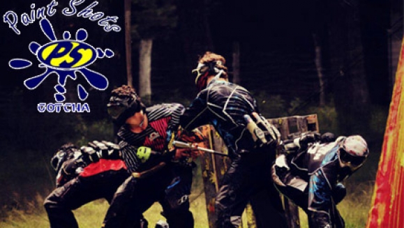 [Imagen:¡Paga Q39 en lugar de Q80 por 100 paintballs + paquete de juego que incluye: máscara, marcadora semiautomática, protector de cuello, chaleco, camisa, tapón de seguridad y recarga de aire ilimitada en Paint Shots Gotcha!]