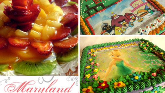 [Imagen:¡Paga $16 en lugar de $33 por un Pastel decorado de Crema Chantillí de 40 porciones o una recomendación del chef (Pasión de Frutas, Chocolate ron y almendras, Pasión Purpura, Chocolate con Loroco y Tres Leches con Ciruela) en Maryland Pastelería!]