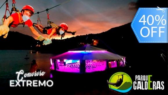 [Imagen:CONVIVIO ¡Paga Q295 en vez de Q495 y Disfruta con tus Amigos y Familia de un Día de Aventura con: Canopy, Balsas con Remo, Kayac, Paddle Board, Columpio Gigante y Caminata en el Bosque + Restaurante Flotante + Sonido + Almuerzo y Más!]