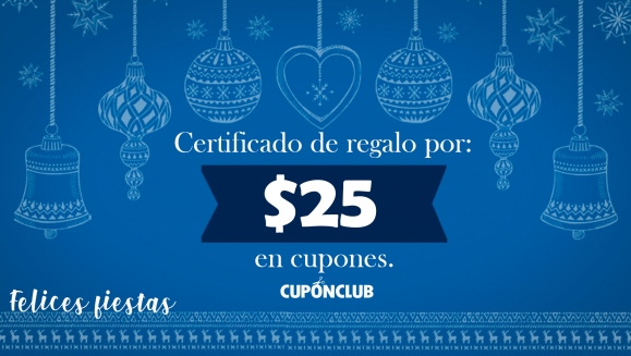 [Imagen:¡Certificado de Regalo por $25 en Cupones de Cupón Club!]