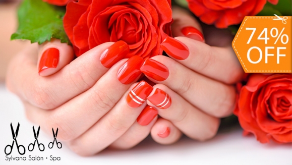 [Imagen:¡Paga $9 en Lugar de $35 por Set de Uñas Acrílicas a Elección entre French, Naturales o Cover de Color (Baño de Acrílico) + Decoración en 2 Uñas + Brillo Permanente!]