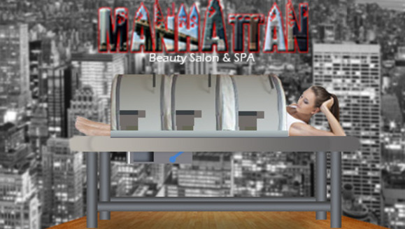 [Imagen:¡Paga $25 en lugar de $85 por un Circuito de Relajación que incluye: Reflexología + Sesión en cama Soqi + Chi Machine + 30 minutos de masaje relajante en Manhattan Salón y Spa!]