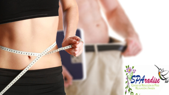 [Imagen:¡Paga $30 en lugar de $192 por paquete reductivo de 17 sesiones que incluye: 1 liposucción sin cirugía + 5 gel de algas marinas + 5 gimnasias pasivas + 5 wraps de canela + 1 thermoslim en SPAradise!]