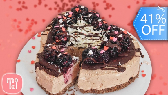 [Imagen:¡Paga Q95 en Lugar de Q160 por Cheesecake de Chocolate de 8-10 Porciones!]