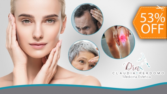 [Imagen:¡Paga $175 en Lugar de $375 por 3 Sesiones de Plasma Rico en Plaquetas para Rejuvenecimiento Facial, Calvicie o Dolor en Articulaciones + 3 Limpiezas Faciales con 3 Microdermoabrasiones + 3 Extracciones de Puntos Negros + Consulta Médica!]