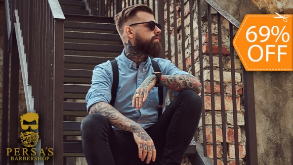 [Imagen:¡Paga $10 en Lugar de $32 por 2 Cortes de Cabello o de Barba + 2 Lavados + 2 Aplicaciones de Cera para Peinar + 2 Limpiezas Faciales Express + 1 Mascarilla Negra para Extracción de Puntos Negros + Aplicación de Espuma Limpiadora!]