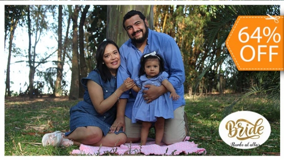 [Imagen:¡Paga $20 en Lugar de $55 por 1 Hora de Sesión Fotográfica Profesional en Exterior + 25 Fotos Editadas!]