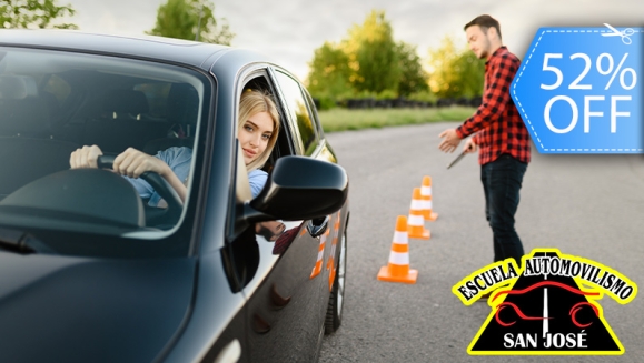 [Imagen:¡Paga Q699 en Lugar de Q1,450 por Curso de Manejo que Incluye: 8 Horas de Clases Prácticas + 1 Hora de Inducción Mecánica + 1 Hora de Clase Teórica de Educación Vial!]