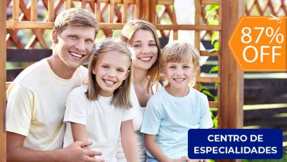 [Imagen:¡Paga $25 en Lugar de $190 por 3 Rellenos o 3 Sellantes + Limpieza Dental con Ultrasonido + Aplicación de Flúor + Pulido Dental + Consulta y Diagnóstico Bucodental con Cámara Intraoral + Evaluación de Cordales!]