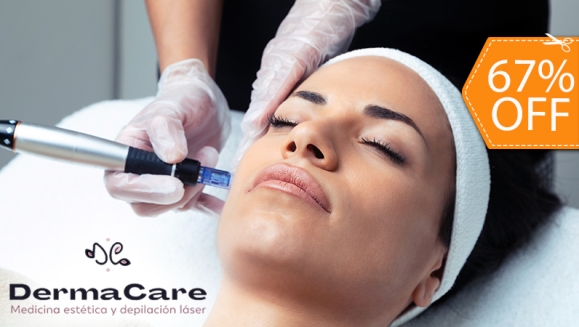 [Imagen:¡Paga $25 en Lugar de $75 por Rejuvenecimiento Facial con 1 Sesión de Dermapen con Ácido Hialurónico o Colágeno + Microdermoabrasión + 1 Tratamiento Reparador Hidratante + Aplicación de Protector Solar!]