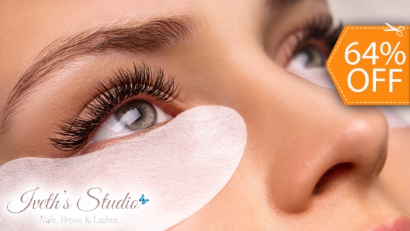 [Imagen:¡Paga $18 en Lugar de $50 por Extensión de Pestañas (Set Natural) + Diseño y Depilación de Cejas + Aplicación de Esmalte Permanente en Manos!]