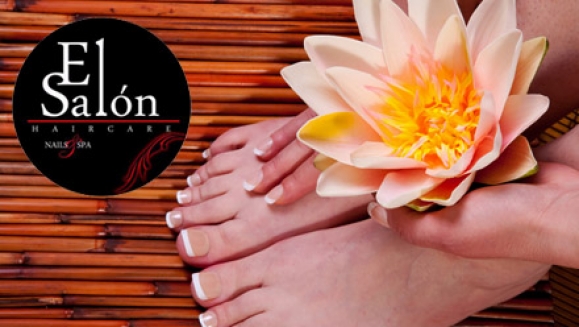 [Imagen:¡Paga Q69 en lugar de Q165 por Manicure y Pedicure Completo + Esmaltado de uñas en manos y pies en El Salón!]