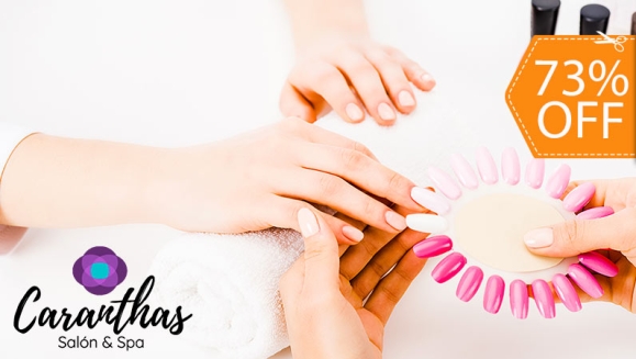 [Imagen:¡Paga $9 en Lugar de $33 por Set de Uñas Acrílicas a Elección entre French, Naturales o Cover de Color (Baño de Acrílico) + Decoración en 2 Uñas + Brillo Permanente!]