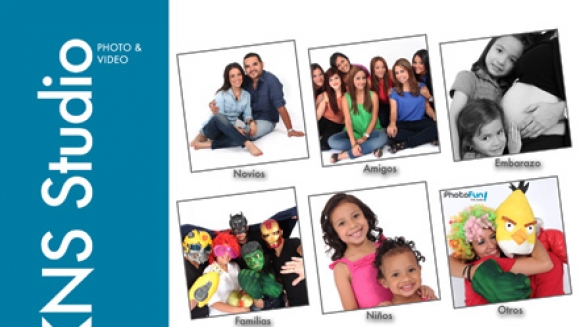 [Imagen:¡Paga $25 en lugar de $75 por Sesión Fotográfica y photofun de 40 minutos + 20 impresiones 4x6 + 1 CD con las mejores fotografías (de 30 a 70 Fotografías) en KNS Studio!]