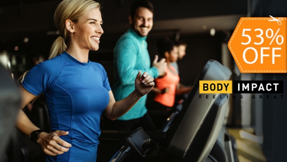 [Imagen:¡Paga $55 en Lugar de $118 por 2 Meses de Entrenamiento Especializado que Incluye: Cross Training + Cross Elite + Boot Impact + Insane Impact + Burn Impact + Baile y Spinning!]