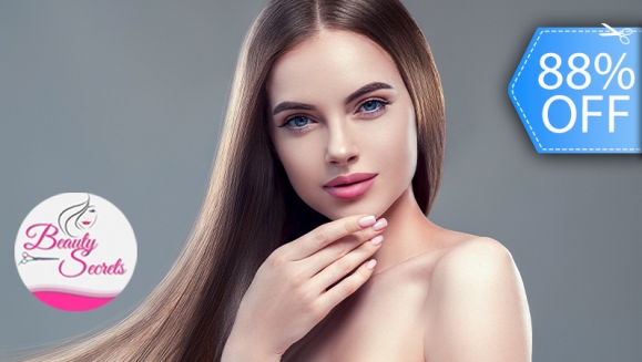 [Imagen:¡Paga Q59 en Lugar de Q480 por Cauterización Capilar de Keratina y Arándanos + Lavado Spa + Corte de Puntas + Planchado, Cepillado u Ondas + Gotas Selladoras de Macadamia + Mascarilla Facial con Vitamina C o Depilación de Cejas y Bigote con Cera!]