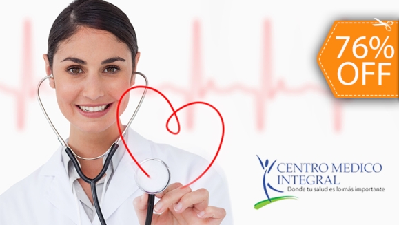 [Imagen:¡Paga $18 en Lugar de $75 por Perfil Cardiaco con: Electrocardiograma + Exámenes de Glucosa, Triglicéridos, Colesterol HDL, Colesterol LDL y Colesterol Total + Consulta con Médico Internista!]