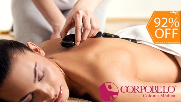 [Imagen:¡Paga $14 en Lugar de $175 por 1 Masaje Relajante + 1 Masaje de Piedras Calientes + Aromaterapia + Mascarilla Personalizada!]