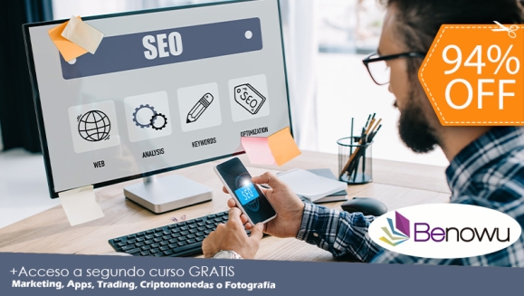 [Imagen:¡Paga $11 en Lugar de $195 por Curso Online de Posicionamiento Web + Segundo Curso a Elección entre: Trading, Marketing, Creación de Apps, SEO, Criptomonedas o Fotografía!]